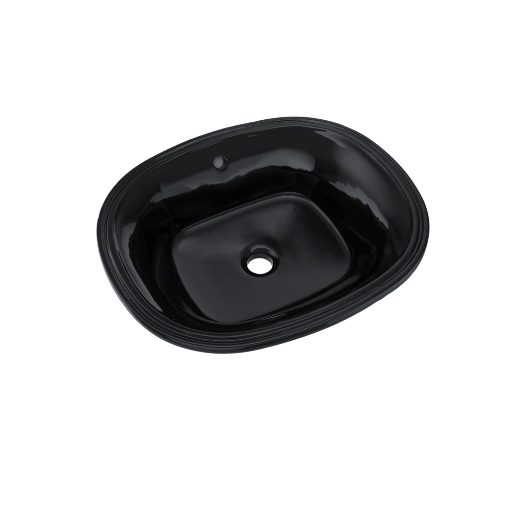 TOTO® Maris™ 17-5/8" x 14-9/16" Oval Undermount Bathroom Sink, Ebony - LT481#51