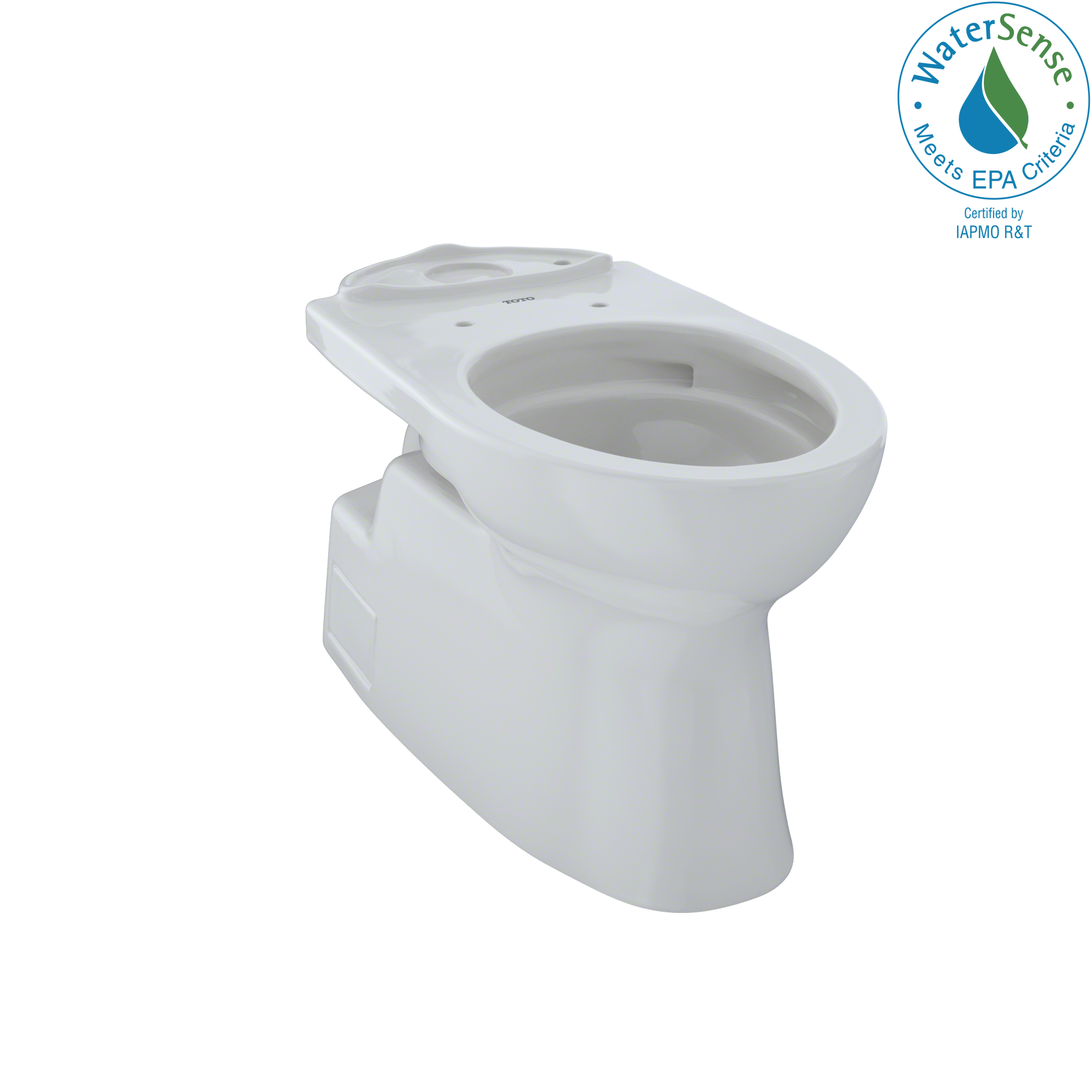 TOTO® Vespin® II Universal Height Elongated Skirted Toilet Bowl with CeFiONtect™, Colonial White - CT474CUFG#11