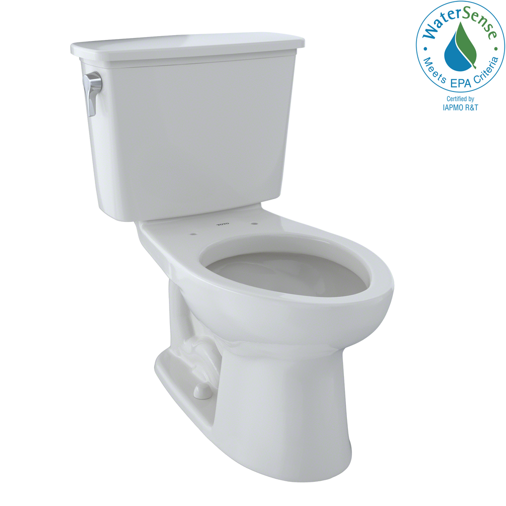 TOTO® Eco Drake® Transitional Two-Piece Elongated 1.28 GPF Toilet, Colonial White - CST744EN#11