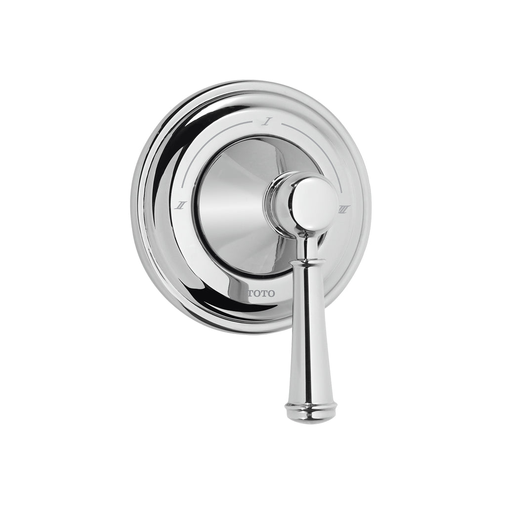 TOTO® Vivian™ Lever Handle Three-way Diverter Trim, Polished Chrome - TS220XW1#CP