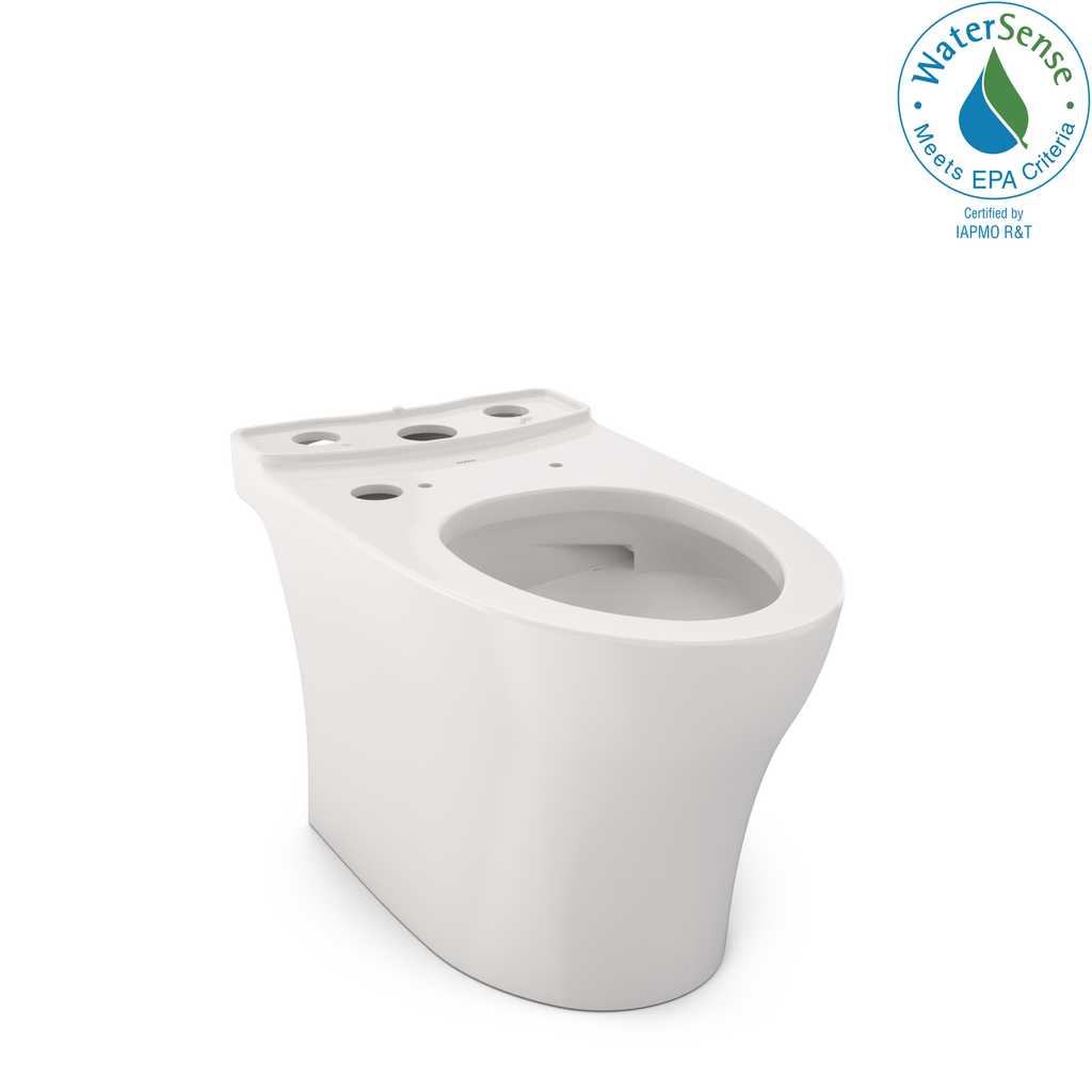 TOTO® Aquia® IV Elongated Universal Height Skirted Toilet Bowl with CEFIONTECT®, WASHLET®+ Ready, Colonial White - CT446CUFGT40#11