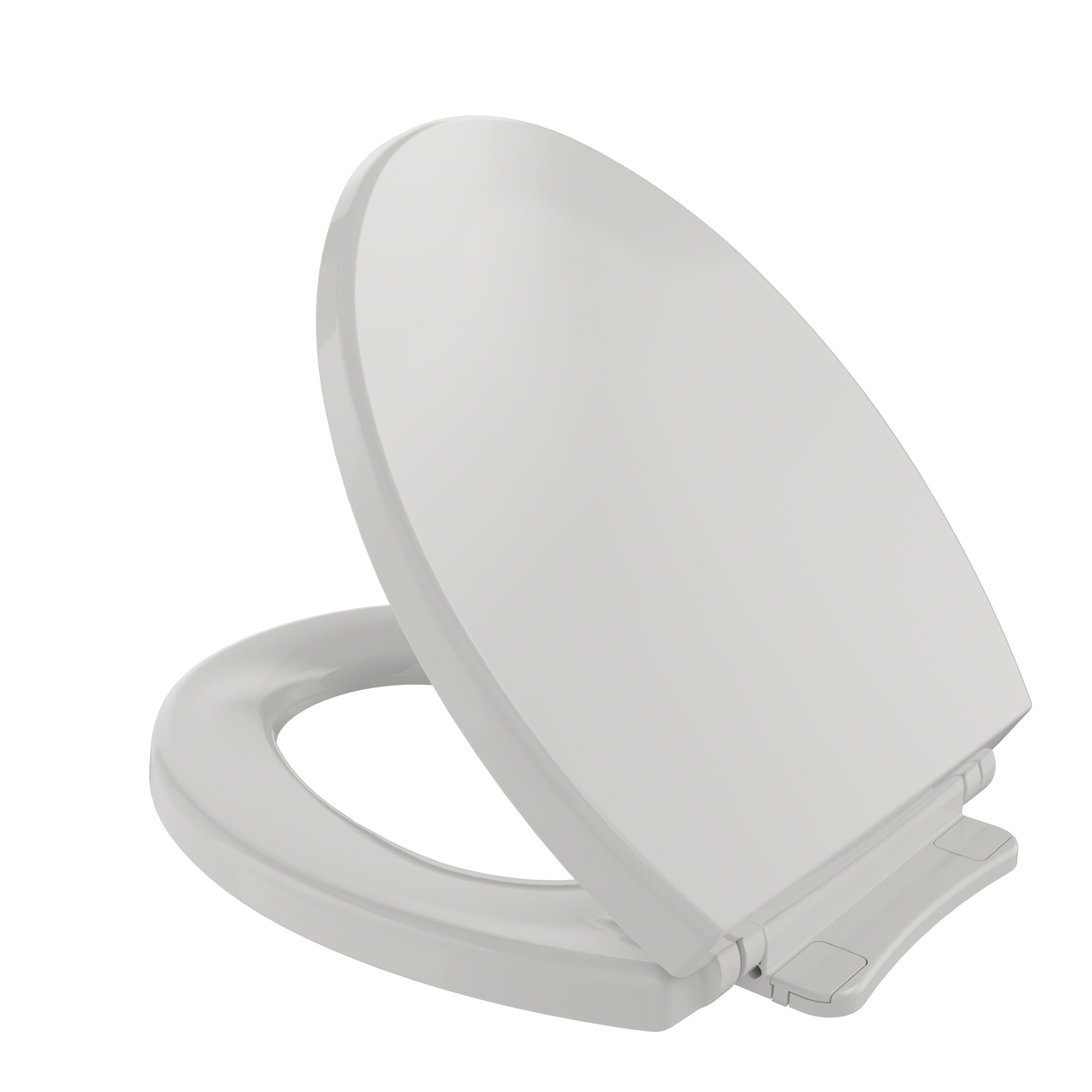 TOTO® SoftClose® Non Slamming, Slow Close Round Toilet Seat and Lid, Colonial White - SS113#11