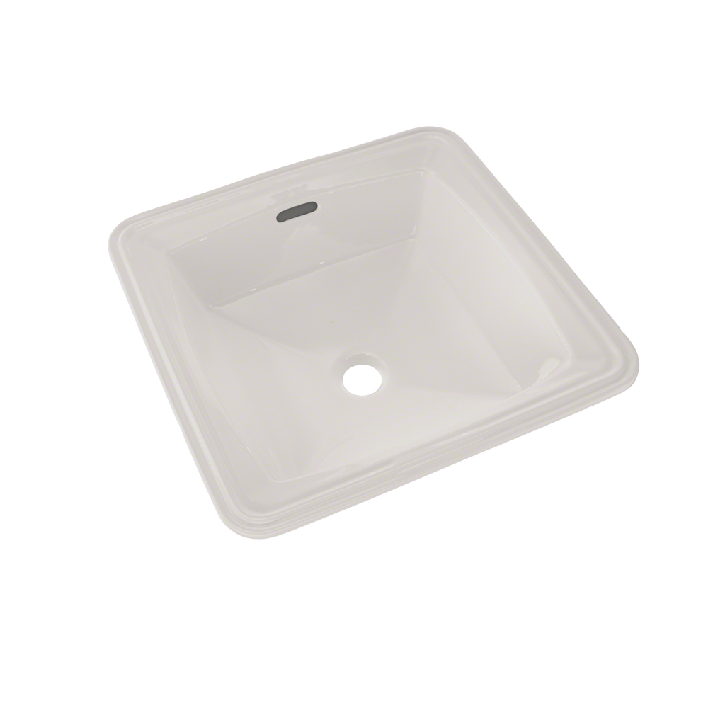 TOTO® Connelly™ Square Undermount Bathroom Sink with CeFiONtect™, Colonial White - LT491G#11
