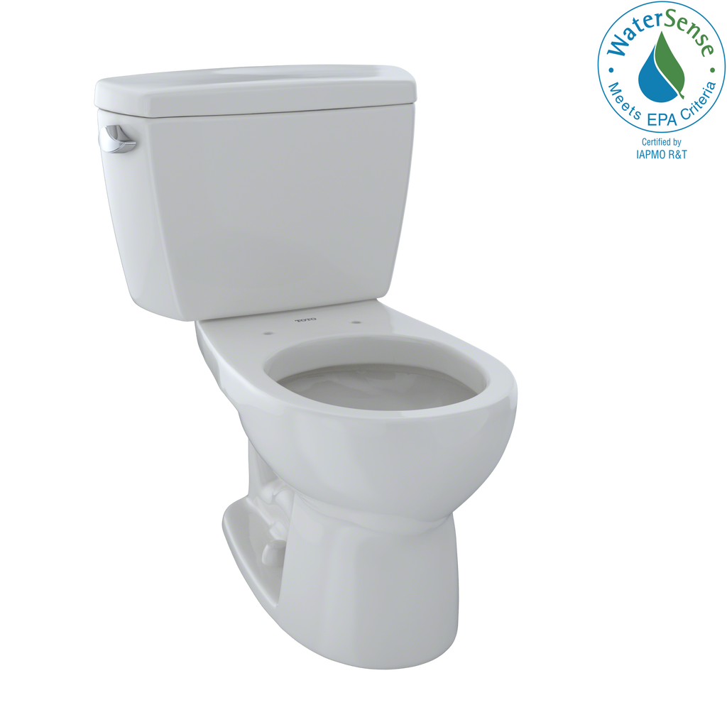 TOTO® Eco Drake® Two-Piece Round 1.28 GPF Toilet, Colonial White - CST743E#11