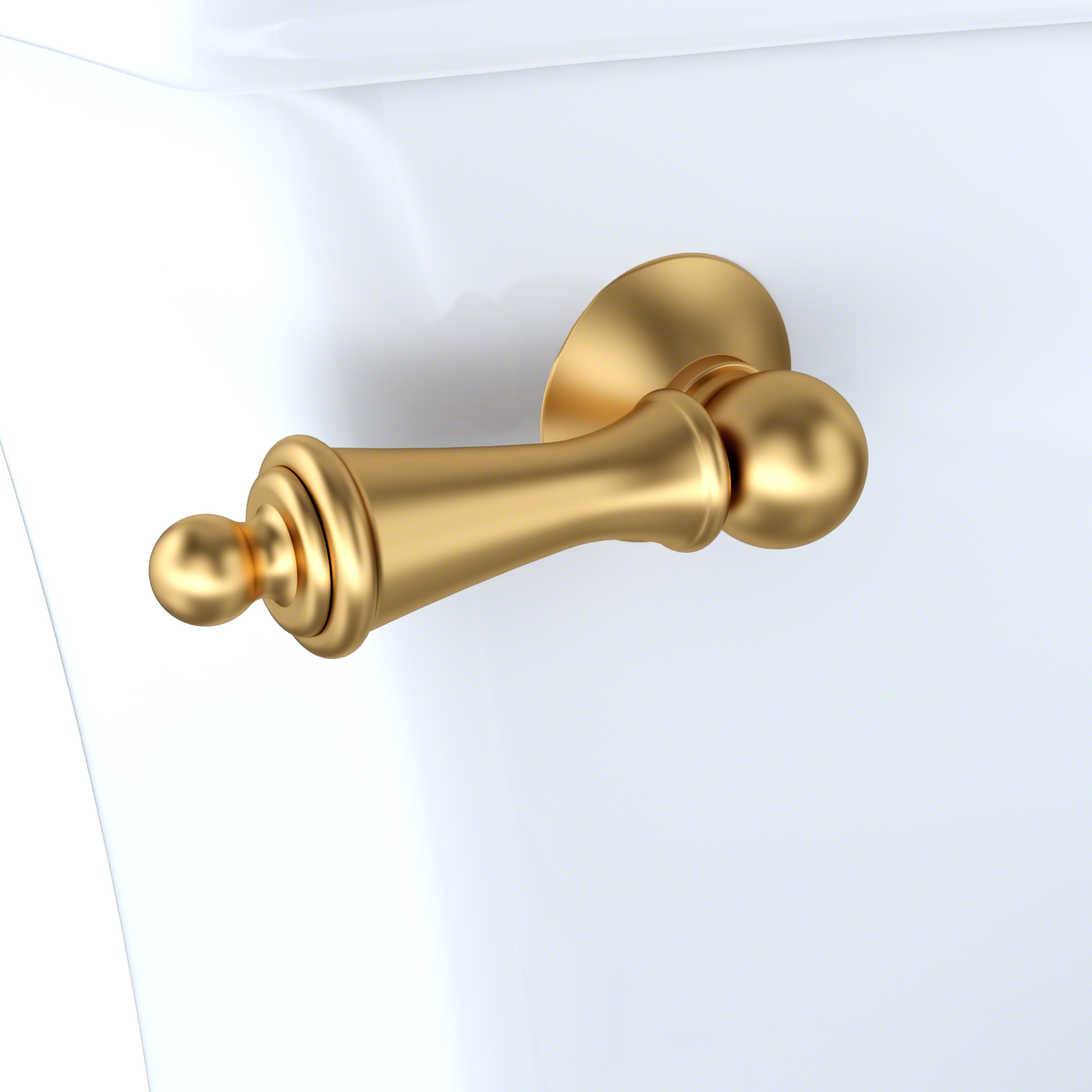 Toto®Trip Lever - Satin Brass For Clayton Toilet-THU148#SB
