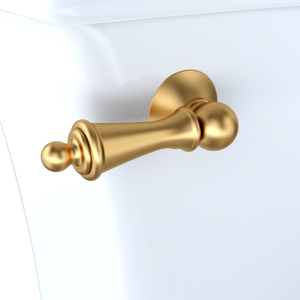 Toto®Trip Lever - Satin Brass For Clayton Toilet-THU148#SB