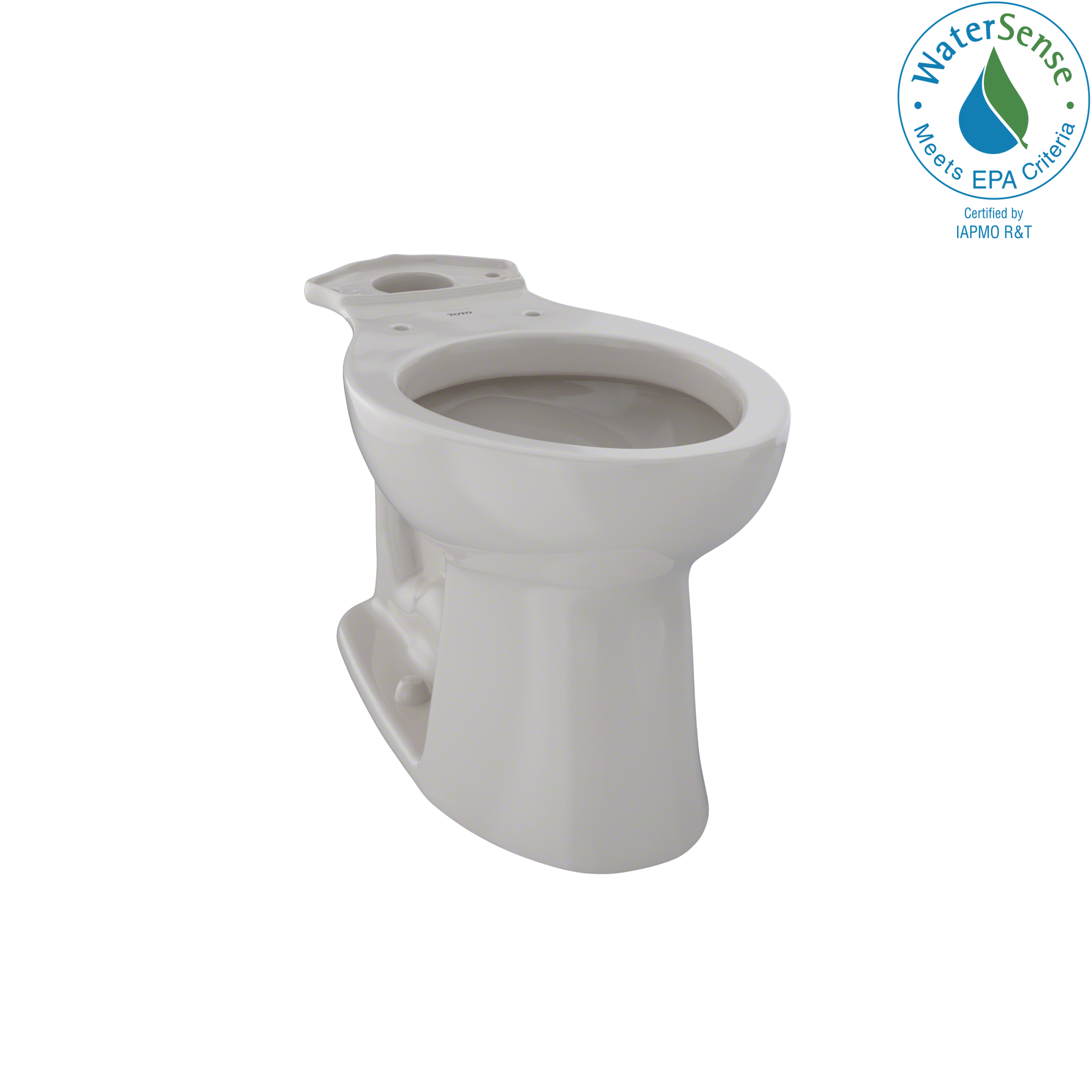 TOTO® Entrada™ Universal Height Elongated Toilet Bowl, Sedona Beige - C244EF#12