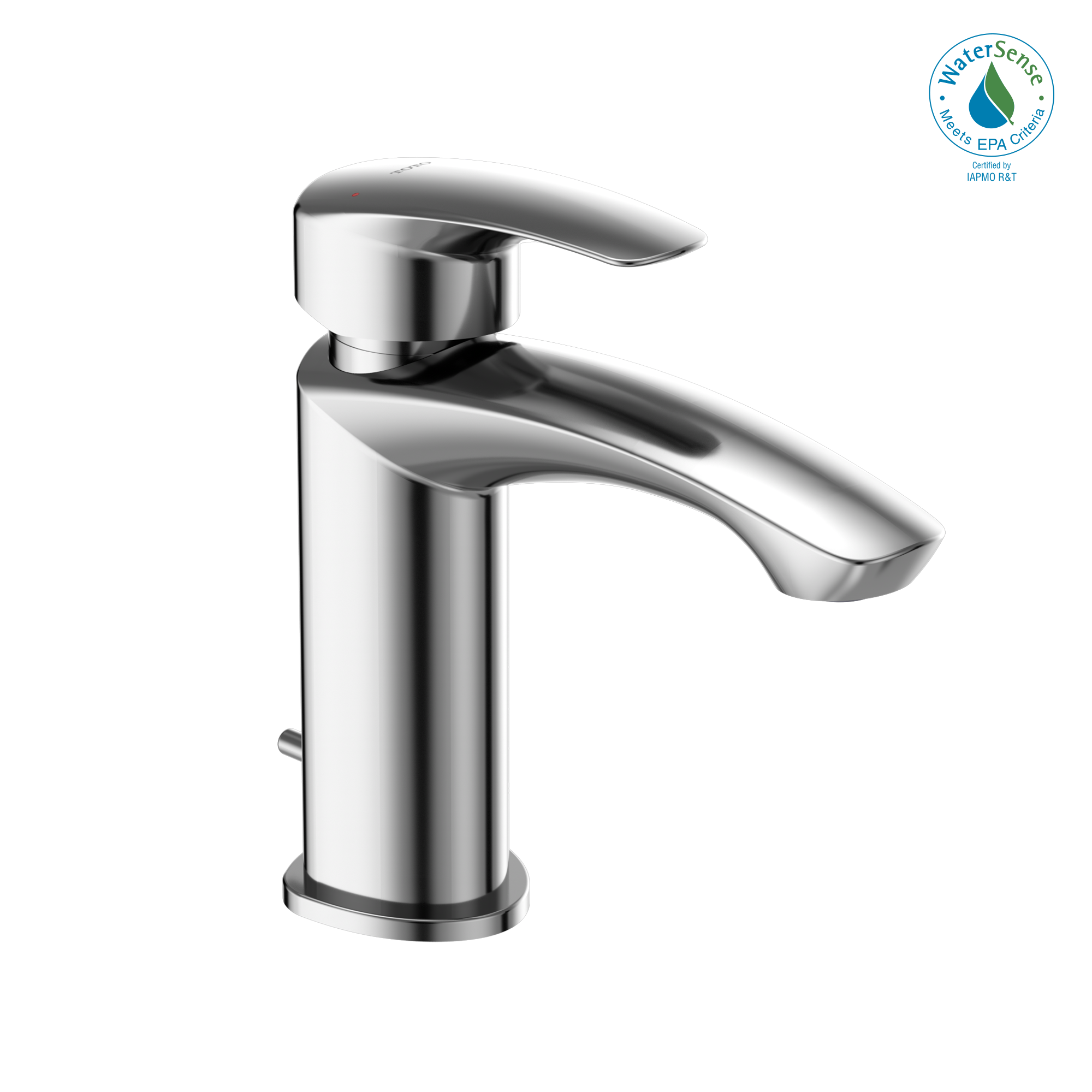 TOTO® GM 1.2 GPM Single Handle Bathroom Sink Faucet with COMFORT GLIDE Technology, Polished Chrome - TLG09301U#CP