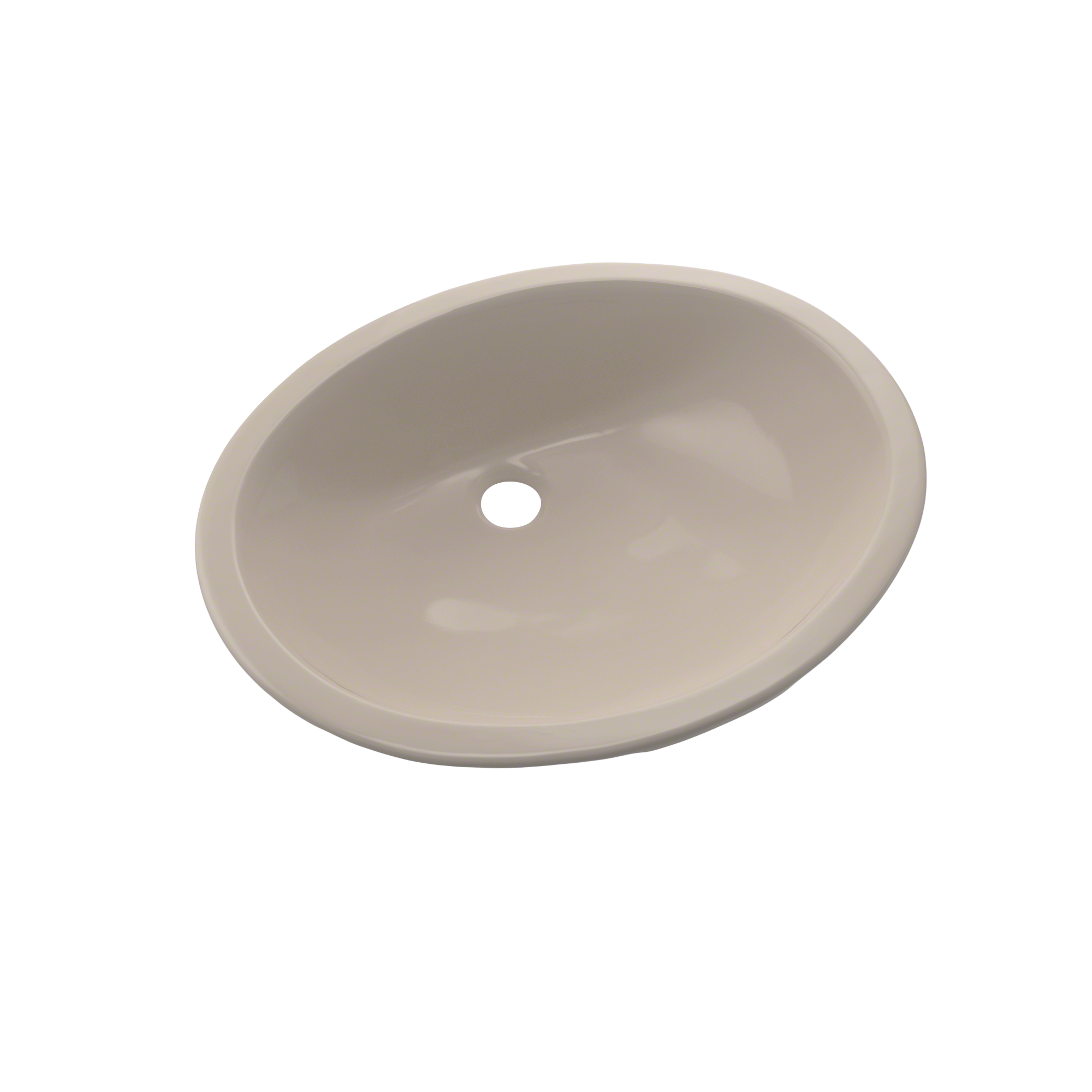 TOTO® Rendezvous® Oval Undermount Bathroom Sink with CeFiONtect™, Bone - LT579G#03