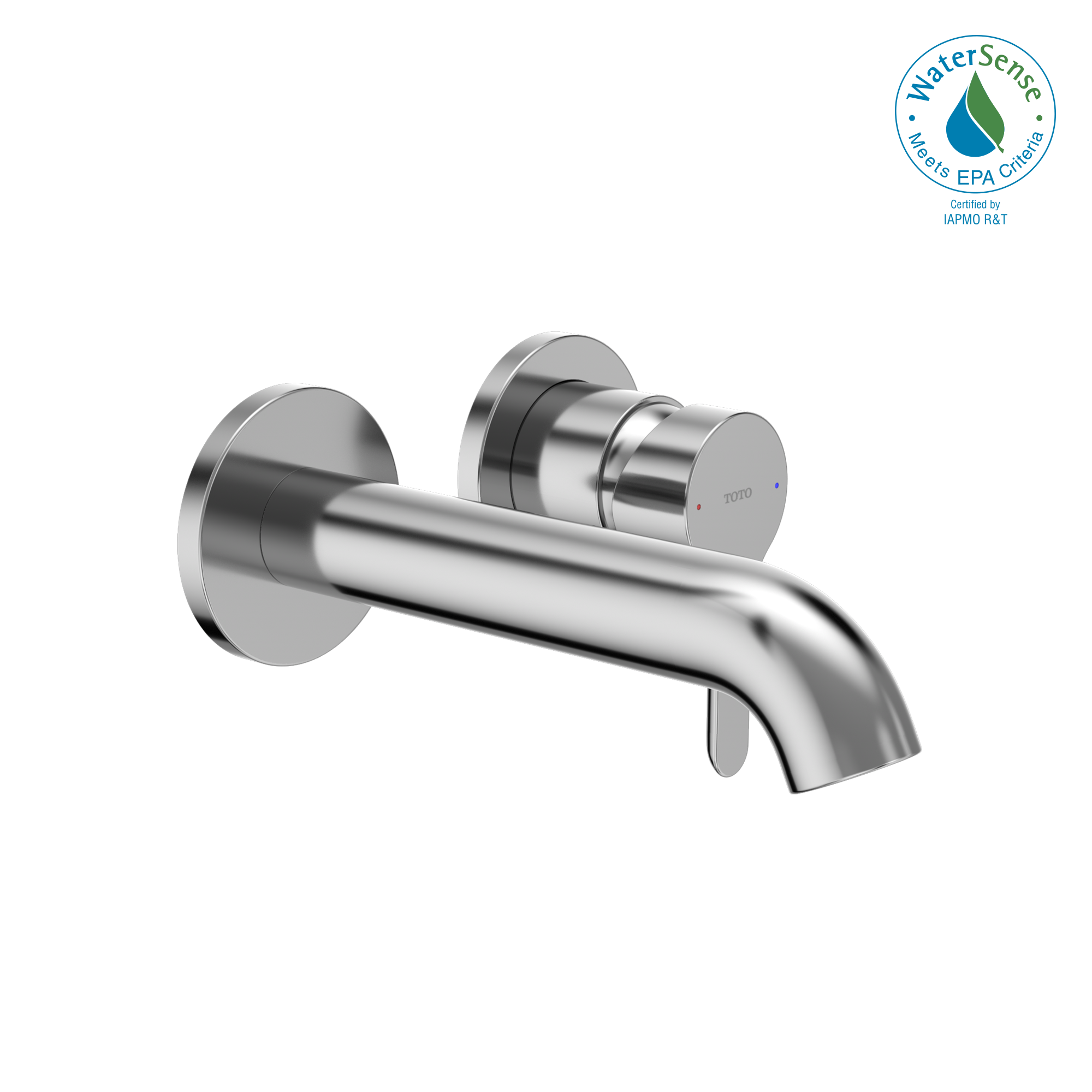 TOTO® LB 1.2 GPM Wall-Mount Single-Handle Bathroom Faucet with COMFORT GLIDE™ Technology, Polished Chrome - TLS01309U#CP