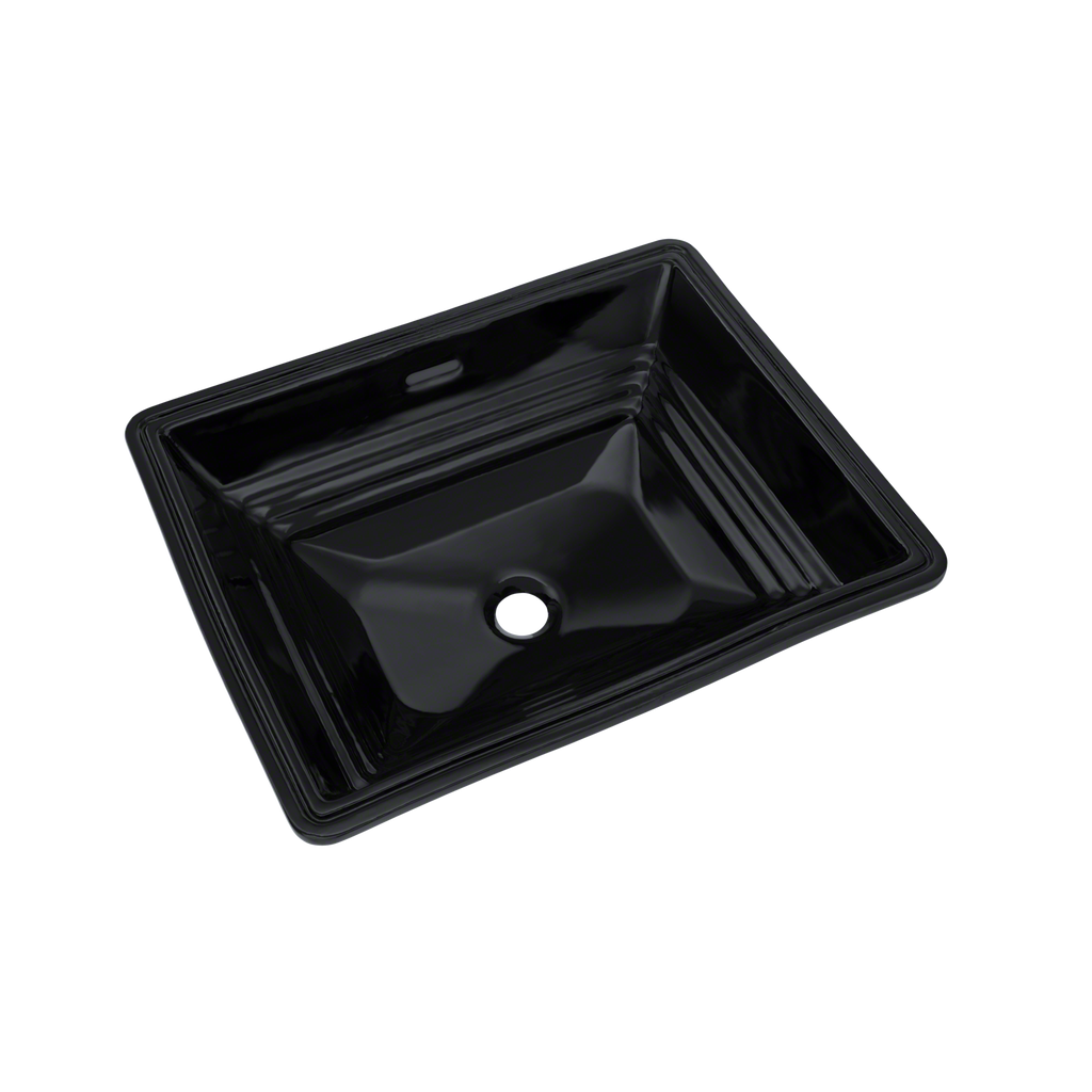 TOTO® Promenade® Rectangular Undermount Bathroom Sink, Ebony - LT533#51