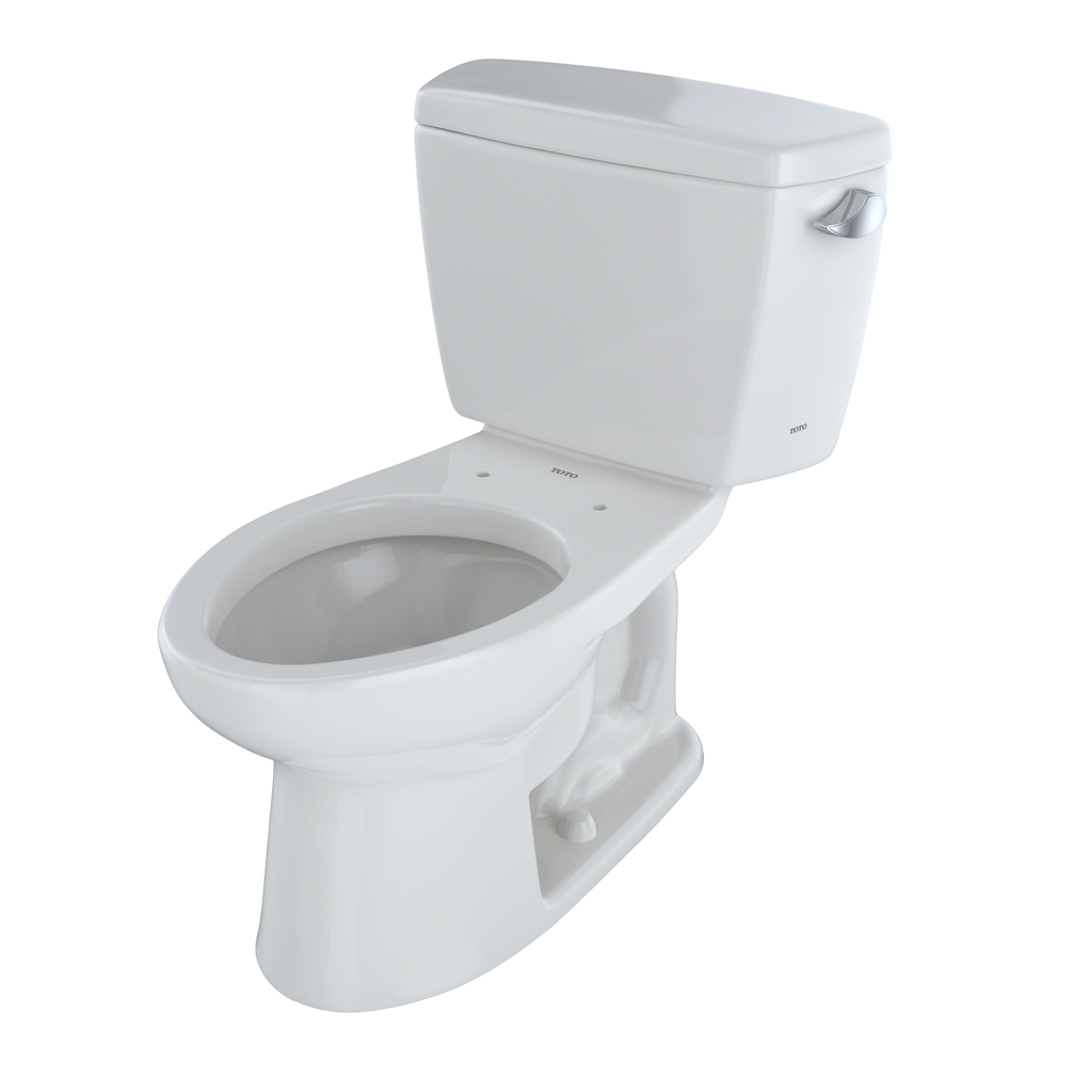 TOTO® Drake® Two-Piece Elongated 1.6 GPF Toilet with Right-Hand Trip Lever, Colonial White - CST744SR#11