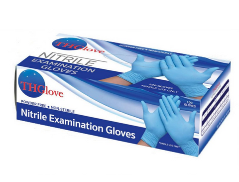 THGlove Nitrile Gloves 1000 Glove Case (100 per box 10 box per case)