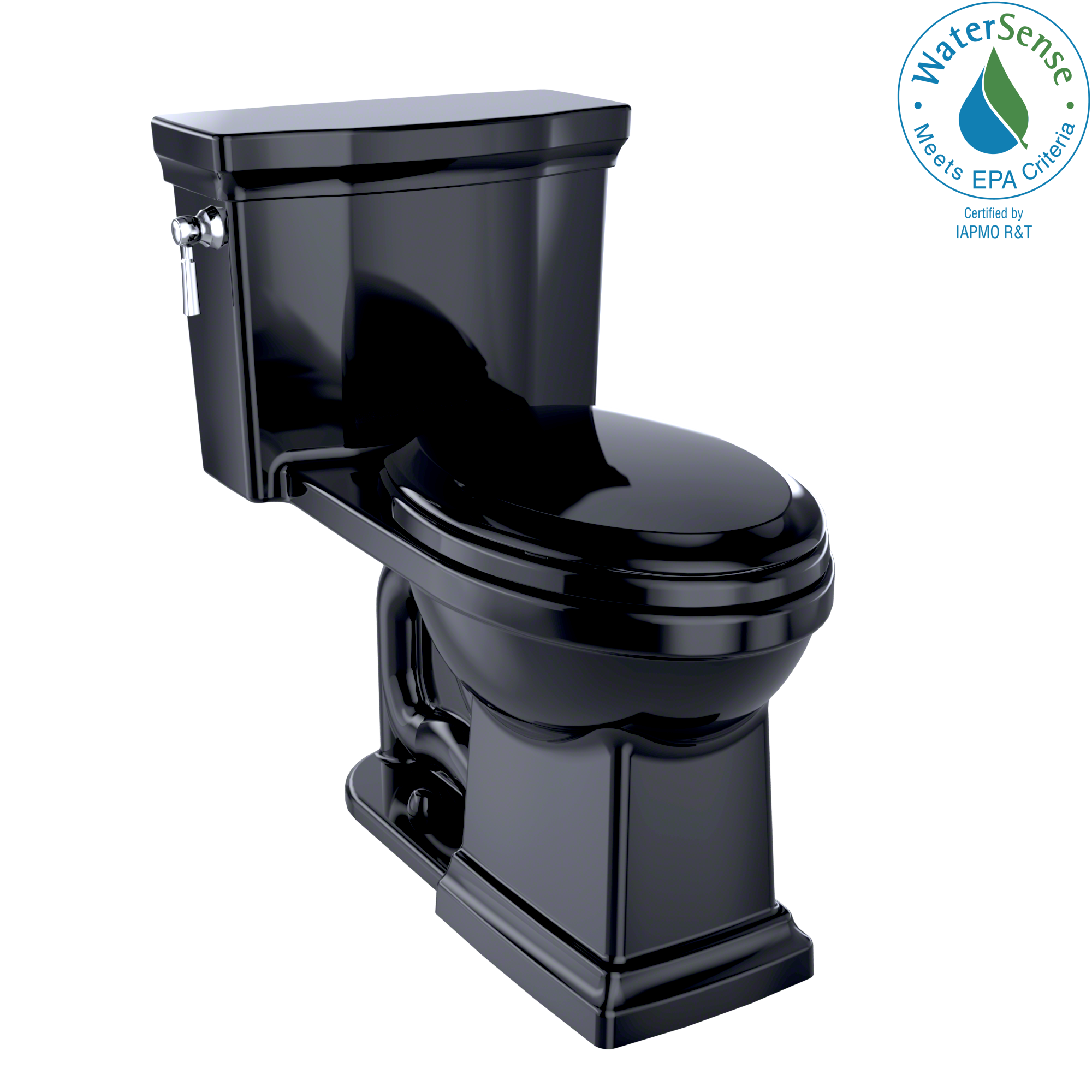 TOTO® Promenade® II 1G® One-Piece Elongated 1.0 GPF Universal Height Toilet, Ebony - MS814224CUF#51