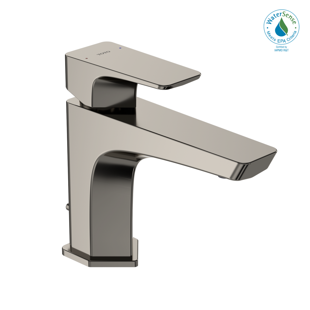 TOTO® GE 1.2 GPM Single Handle Bathroom Sink Faucet with COMFORT GLIDE Technology, Polished Nickel - TLG07301U#PN