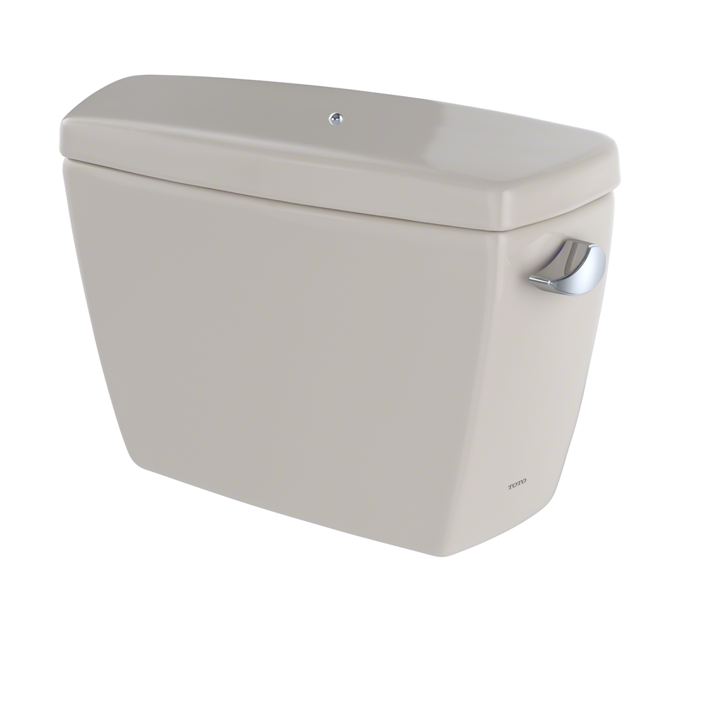 TOTO® Drake® G-Max® 1.6 GPF Toilet Tank with Right-Hand Trip Lever and Bolt Down Lid, Bone - ST743SRB#03