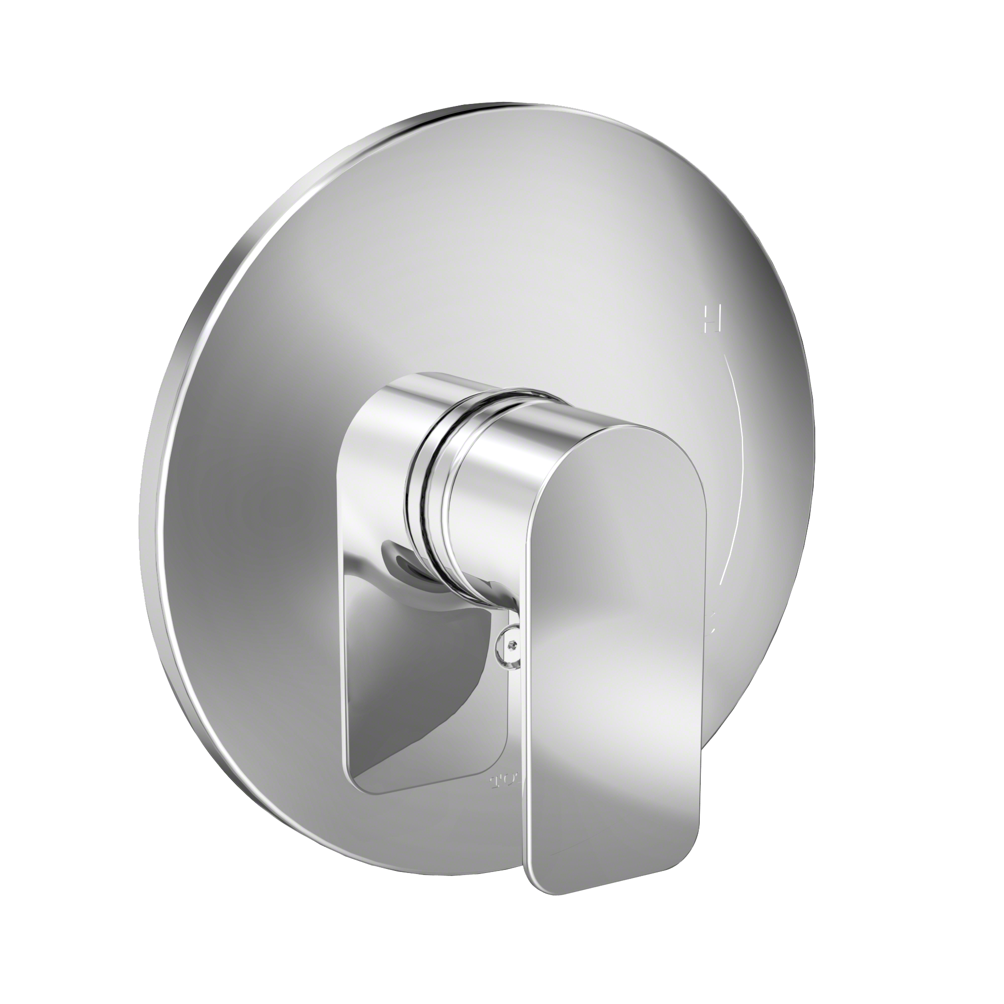 TOTO® Oberon® Round 7 Inch Pressure Balance Valve Shower Trim, Polished Chrome - TS362P#CP