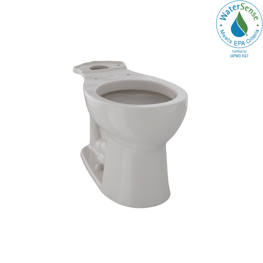 TOTO® Entrada™ Universal Height Round Toilet Bowl, Sedona Beige - C243EF#12