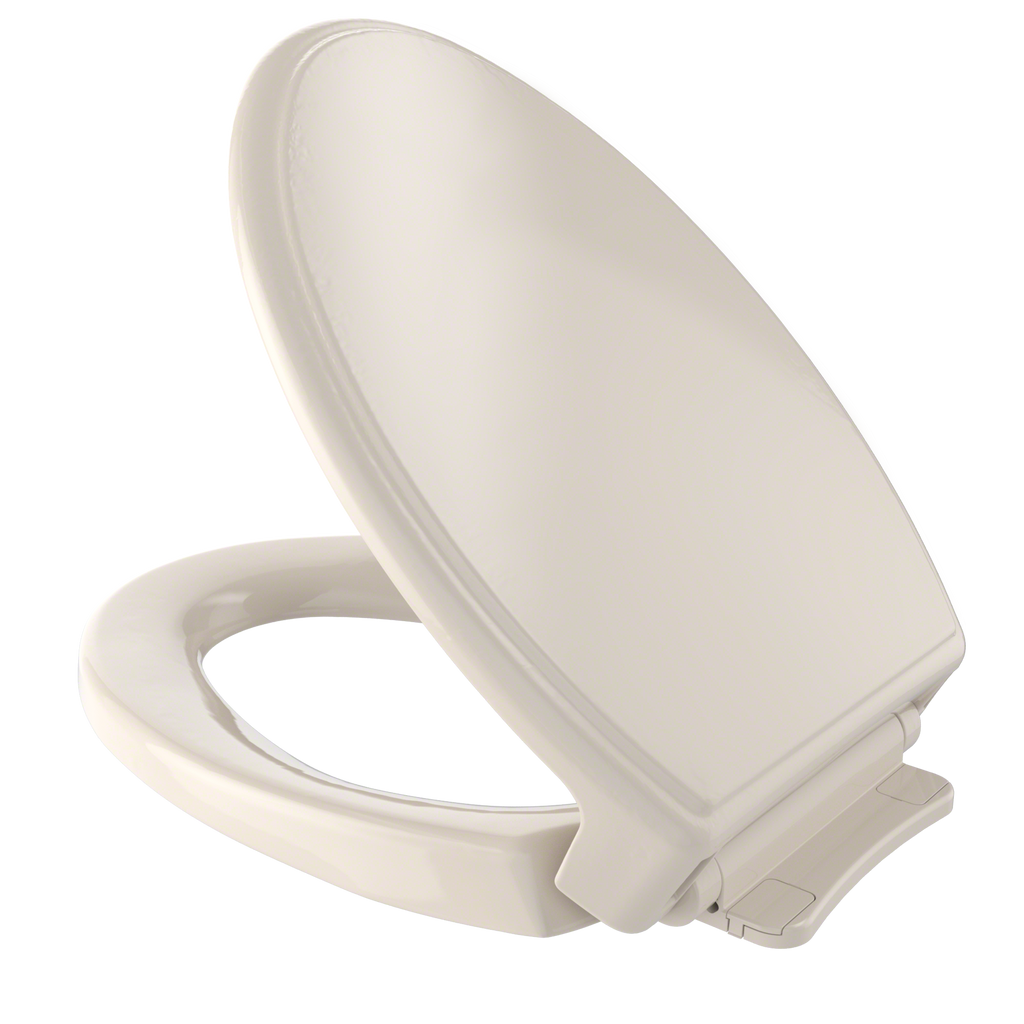 TOTO® Traditional SoftClose® Non Slamming, Slow Close Elongated Toilet Seat and Lid, Bone - SS154#03