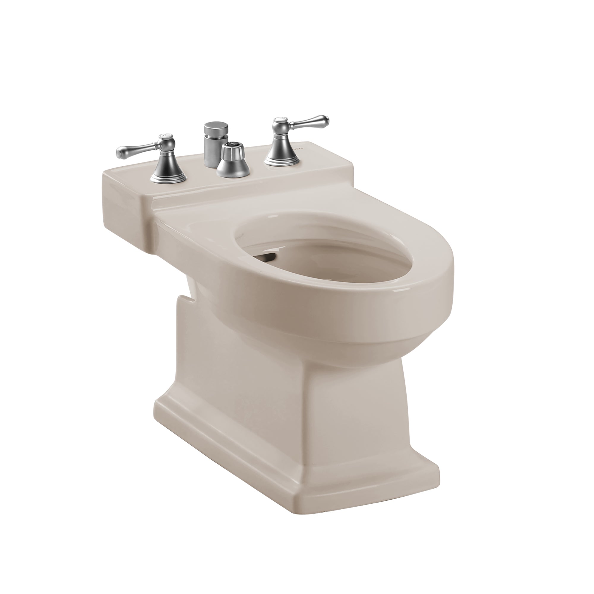 TOTO® Lloyd® Deck Mount Vertical Spray Flushing Rim Bidet, Sedona Beige - BT930B#12