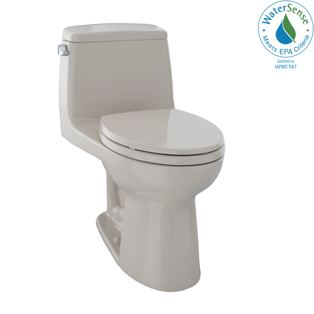 TOTO® Eco UltraMax® One-Piece Elongated 1.28 GPF Toilet, Bone - MS854114E#03