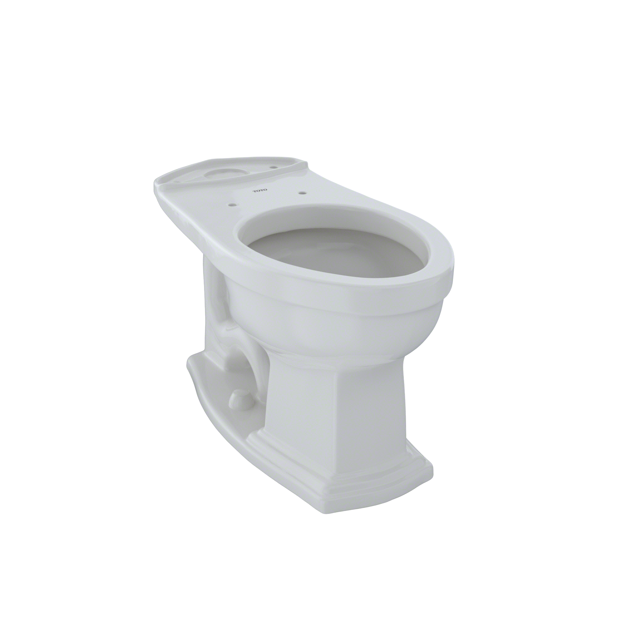 TOTO® Eco Clayton® and Clayton® Universal Height Elongated Toilet Bowl, Colonial White - C784EF#11