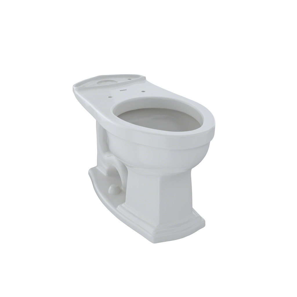 TOTO® Eco Clayton® and Clayton® Universal Height Elongated Toilet Bowl, Colonial White - C784EF#11