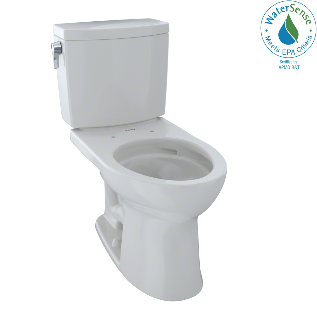 TOTO® Drake® II 1G® Two-Piece Elongated 1.0 GPF Universal Height Toilet with CeFiONtect™, Colonial White - CST454CUFG#11