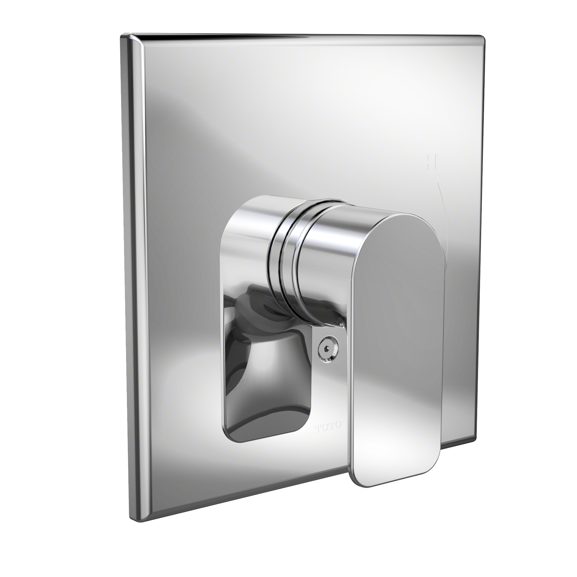 TOTO® Oberon® Square 7 Inch Pressure Balance Valve Shower Trim, Polished Chrome - TS363P#CP