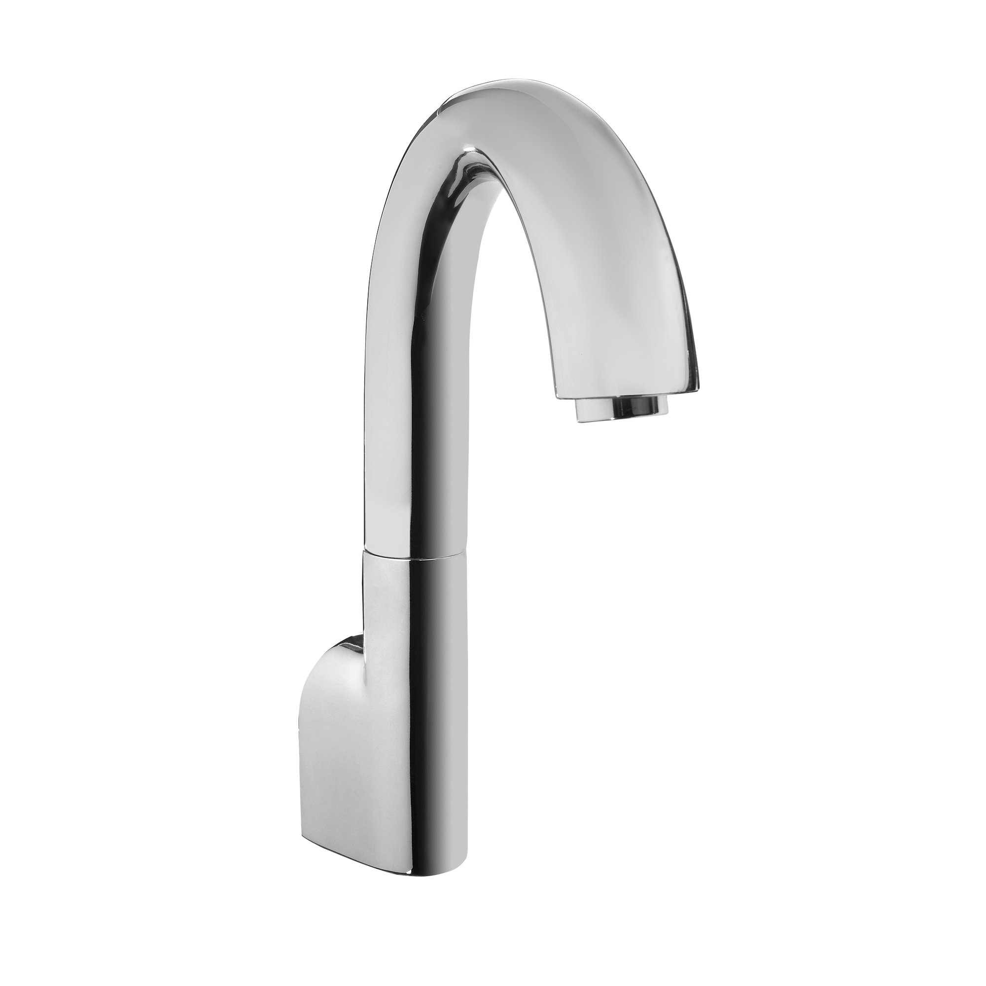 TOTO® Gooseneck Wall-Mount ECOPOWER® 0.35 GPM Electronic Touchless Sensor Bathroom Faucet Spout, Polished Chrome - TELS163#CP