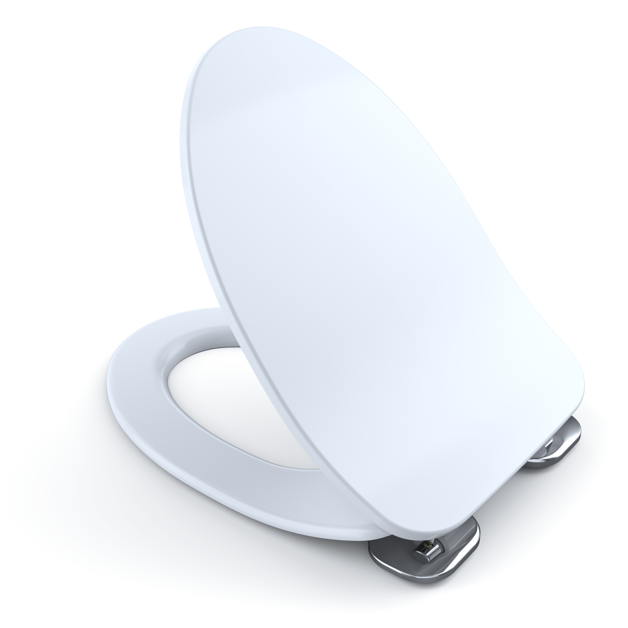 TOTO® SoftClose® Ultra Slim, Non-Slamming Toilet Seat and Lid, Cotton White - SS234#01