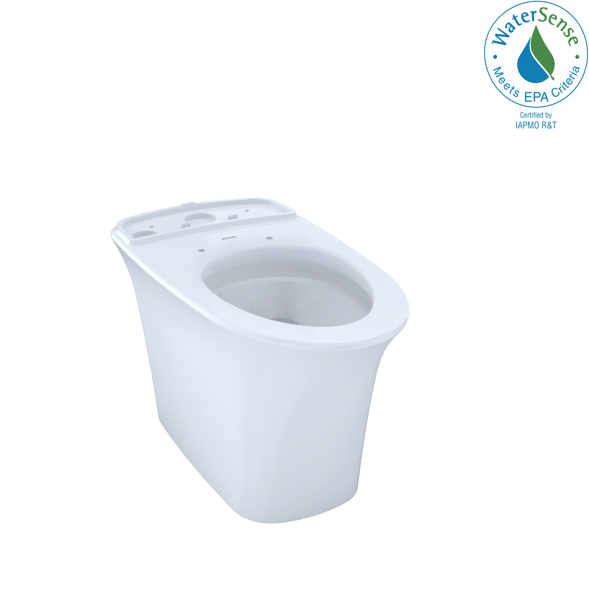 TOTO® Maris® Universal Height Elongated Skirted Toilet Bowl with CeFiONtect™, Cotton White - CT484CEFG#01