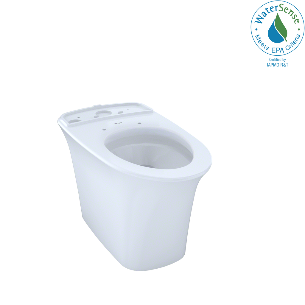 TOTO® Maris® Universal Height Elongated Skirted Toilet Bowl with CeFiONtect™, Cotton White - CT484CEFG#01