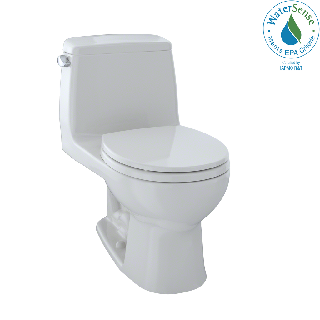 TOTO® Eco UltraMax® One-Piece Round Bowl 1.28 GPF Toilet, Colonial White - MS853113E#11