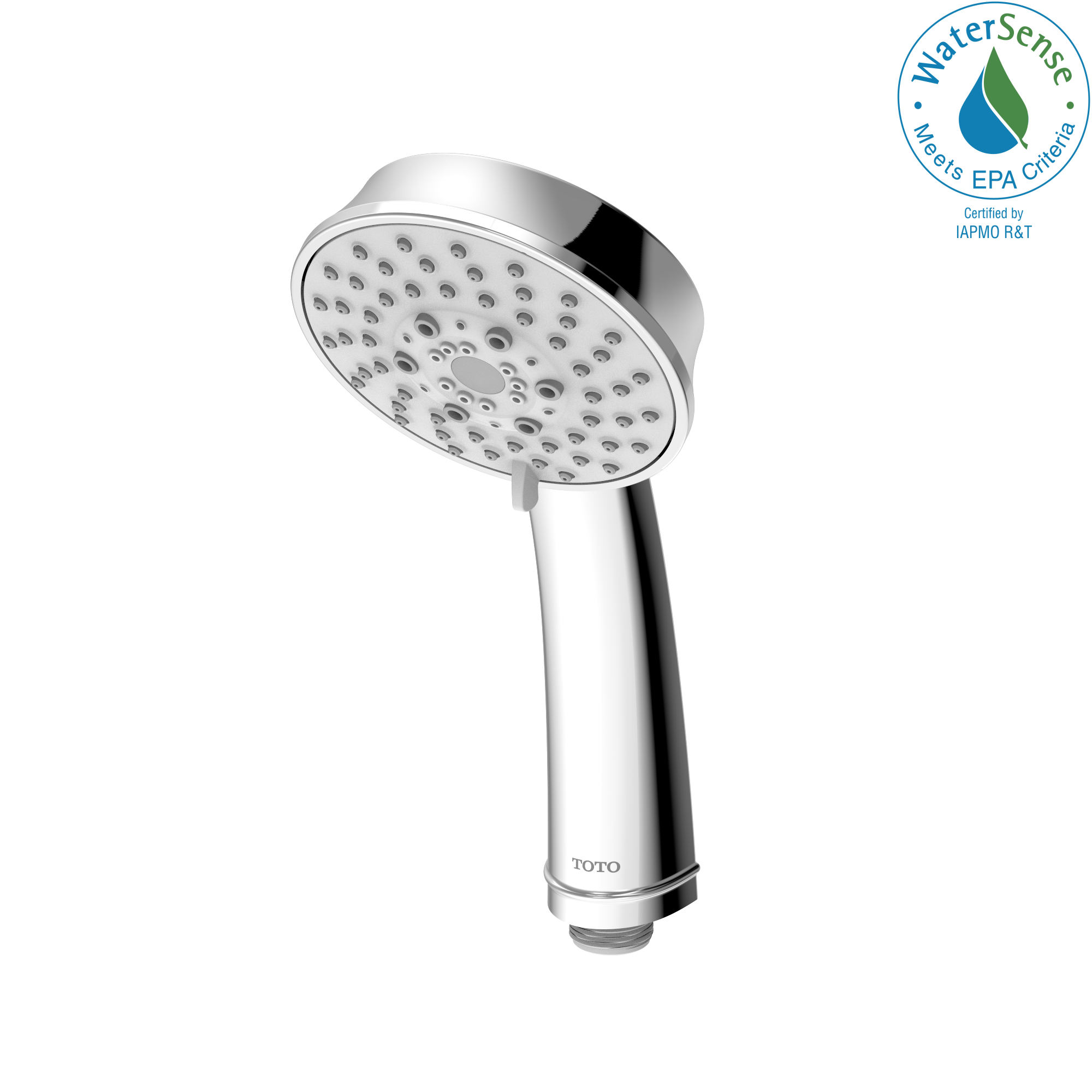 TOTO® L Series Classic Five Spray Modes 4 inch 2.0 GPM Handshower, Polished Chrome - TBW03003U2#CP