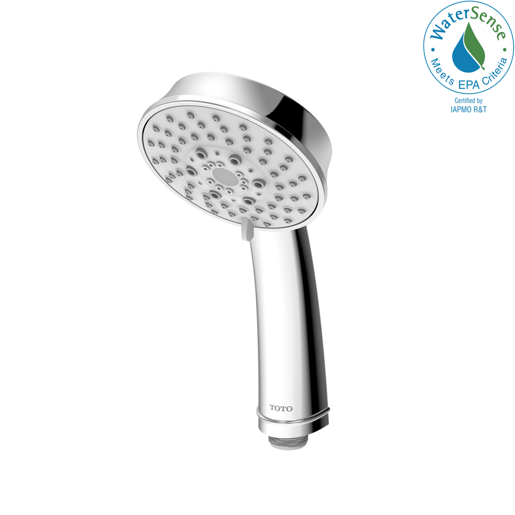 TOTO® L Series Classic Five Spray Modes 4 inch 2.0 GPM Handshower, Polished Chrome - TBW03003U2#CP