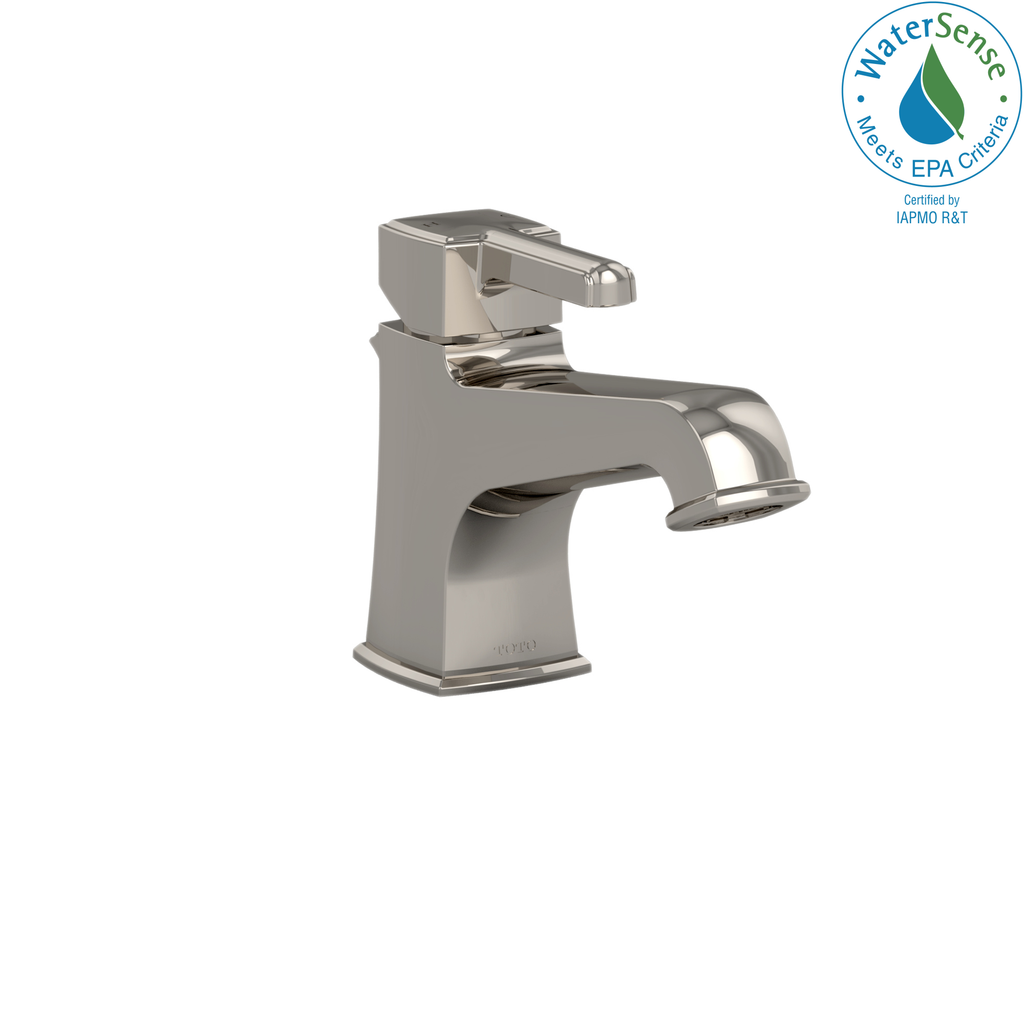 TOTO® Connelly® Single Handle 1.2 GPM Bathroom Sink Faucet, Polished Nickel - TL221SD12#PN