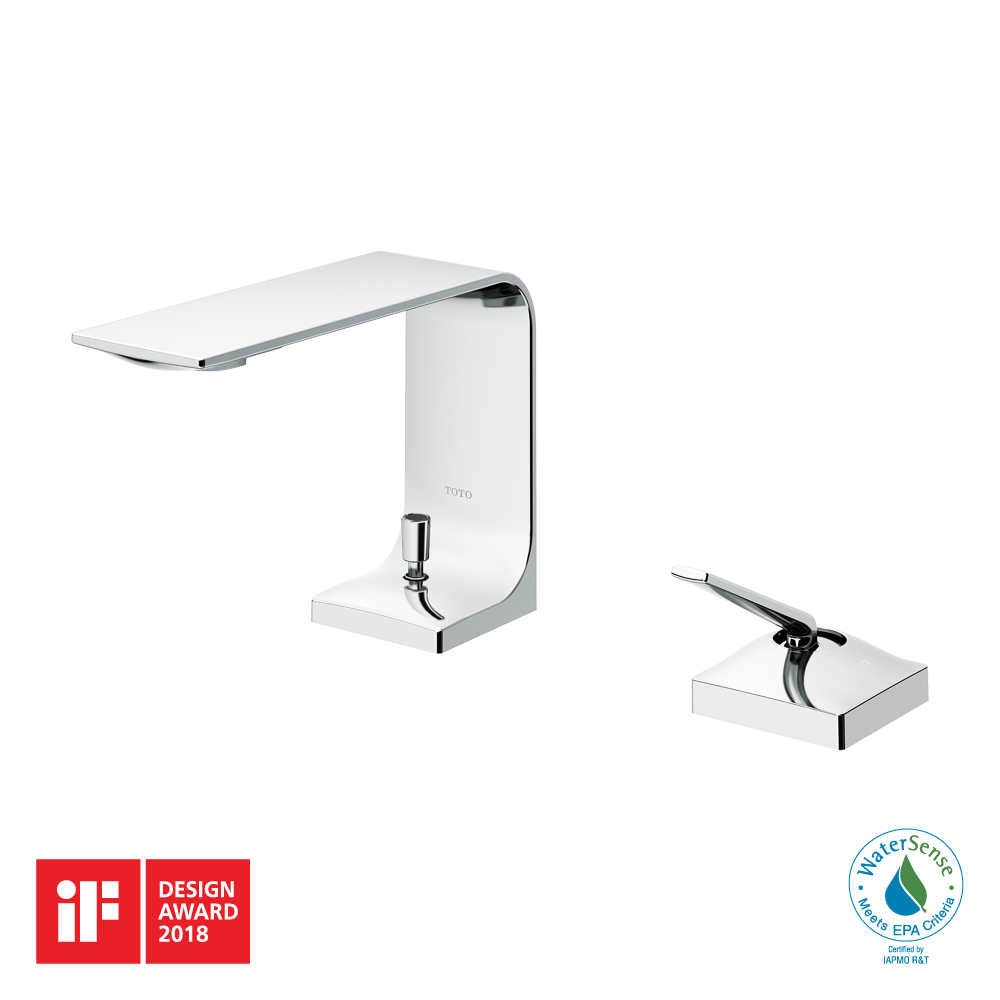 TOTO® ZL 1.2 GPM Single Handle Bathroom Sink Faucet with COMFORT GLIDE™ Technology, Polished Chrome - TLP02301U#CP