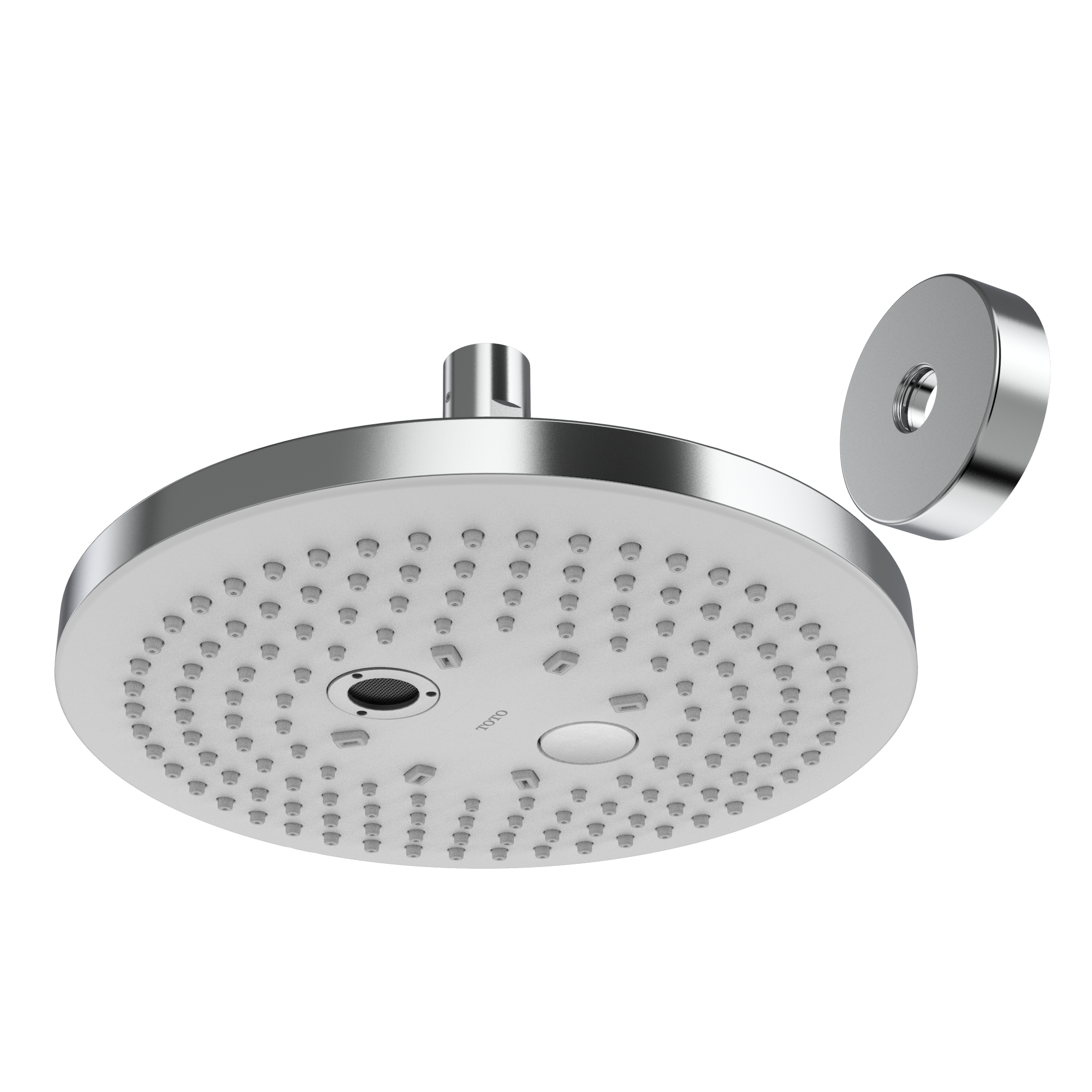 TOTO® G Series Round Two Spray Modes 8.5 inch 2.5 GPM Showerhead with COMFORT WAVE™ and WARM SPA™, Polished Chrome - TBW01004U1#CP