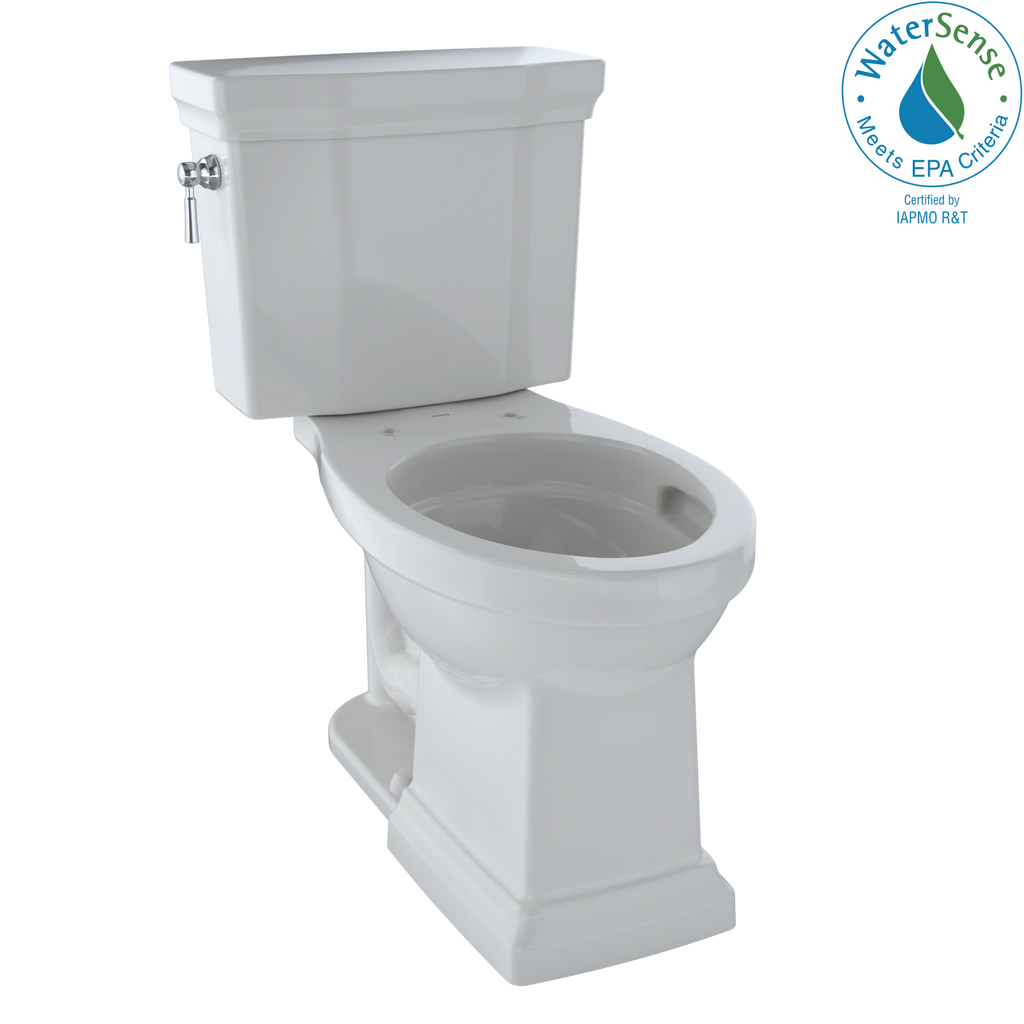 TOTO® Promenade® II 1G® Two-Piece Elongated 1.0 GPF Universal Height Toilet with CeFiONtect™, Colonial White - CST404CUFG#11