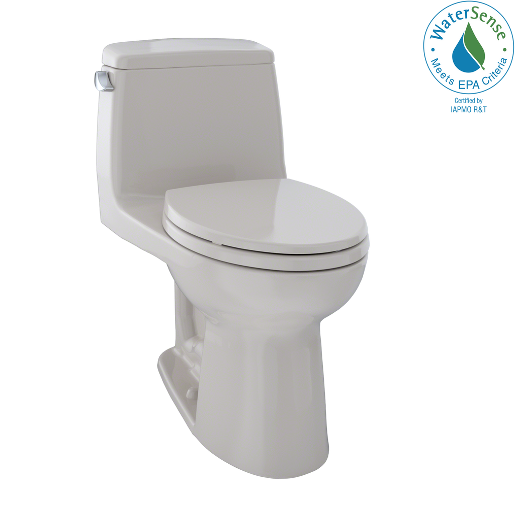 TOTO® Eco UltraMax® One-Piece Elongated 1.28 GPF ADA Compliant Toilet, Sedona Beige - MS854114EL#12