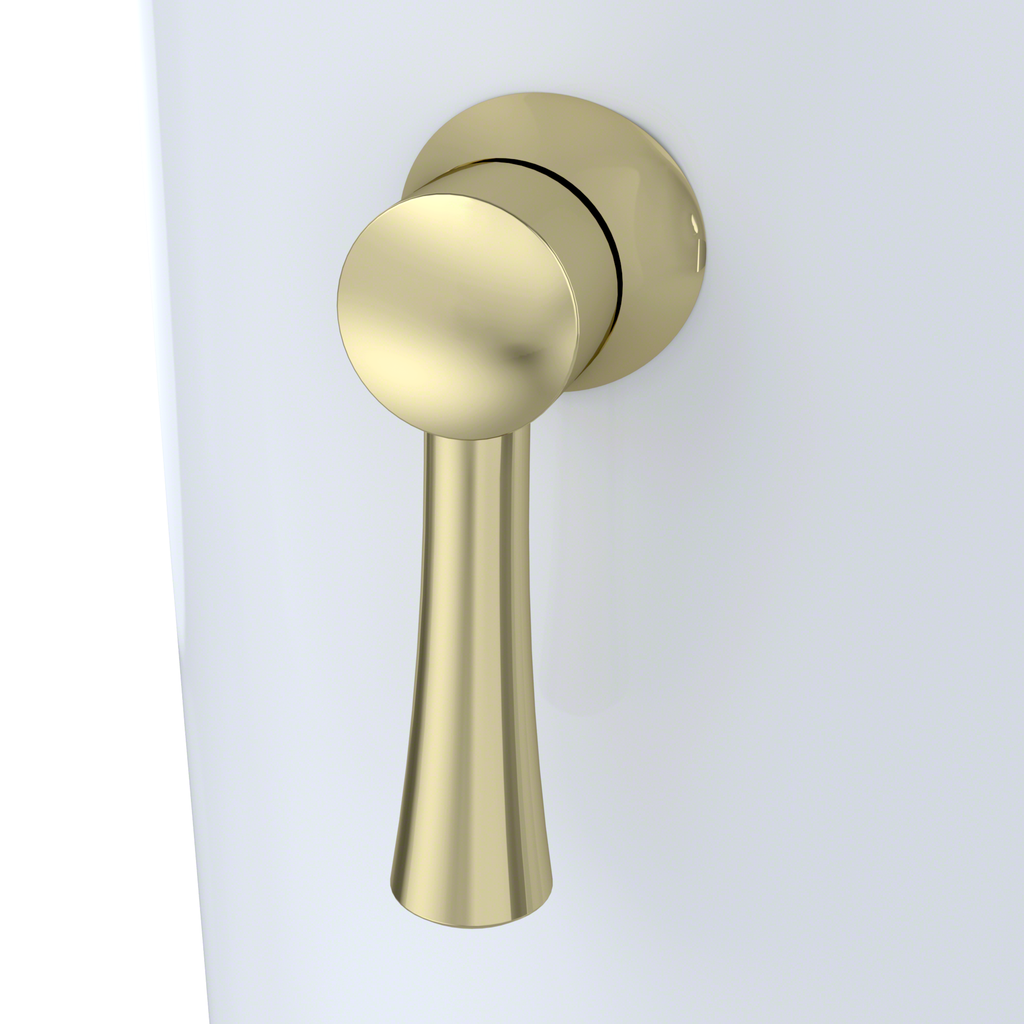 Toto®Trip Lever - Polished Brass For Nexus Toilet-THU164#PB